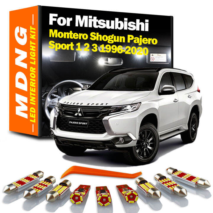 MDNG Canbus For Mitsubishi Montero Sho Pajero Sport 1 2 3 19962020 Car LED Interior Light Kit