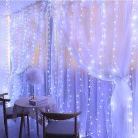 ZZOOI 3M USB LED Curtain Light String Remote Control Holiday Lighting Fairy Lights Decor for Home Bedroom Valentines Wedding Party