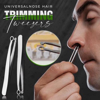 Nose Hair Clip Round Head Nose Hair Clip Repair Nose Tool Hair Trimming Multi-function Clip Hair Device Nose I9M1