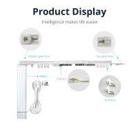 Curtain Track Accessories Belt Runners Carries Gear Box Plug Motor WiFi Receivers Work with Alexa Google Home Tuya App Control