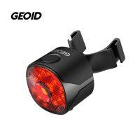 ◘♘❈ Geoid Taillight Brake Sensing Bicycle Auto Rear Light Bike Lighting LED Signal Back Waterproof Cycling MTB Warning Lamp Accessor