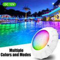 Swimming Pool Light with Remote Controller RGB Submersible Light Waterproof Pond Light Underwater 12V  IP68 Waterproof LED Light