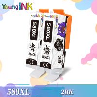 【Itian Pavilion】 YOUNGINK 580XXL 581XXL ตลับหมึกเปลี่ยนสำหรับ Canon PGI-580XXL CLI-581XXL PGI 580 XXL CLI 581 5-PACK Pgbk/bk/c/m/y