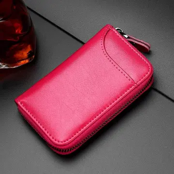 Genuine Leather Key Holder Housekeeper Key Organizer Smart Key Wallet