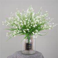 【CC】 35cm Artificial Plastic Small Bouquet Convallariae Potted Decoration Wedding