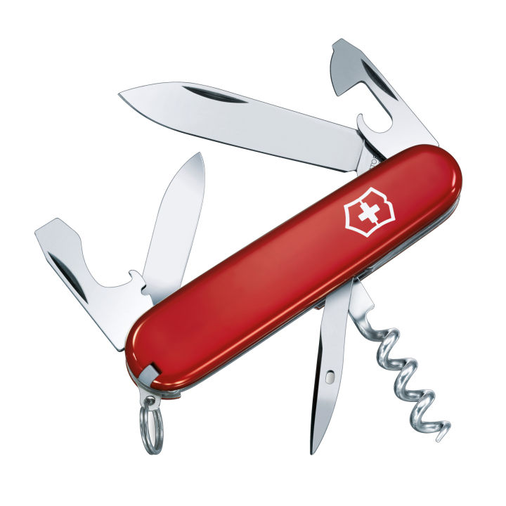 Victorinox มีดพับ Swiss Army Knives (M) - Tourist, Red (0.3603)