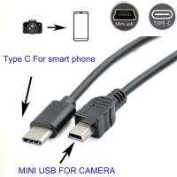 TYPE C to mini usb OTG CABLE FOR Nikon D3X D3S DS3 D4 D50 D70 D70s D80 D90 D100 Camera to phone edit picture video