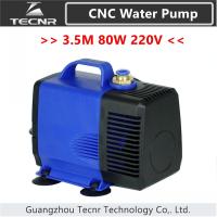 Submersible ปั๊มน้ำ80W 3.5M สำหรับ1.5KW 2.2KW แกนมอเตอร์ Cnc แกะสลักเครื่อง