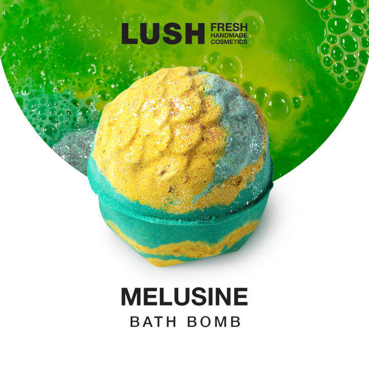LUSH Melusine Bath Bomb (Zesty) (Citrus) Lazada PH