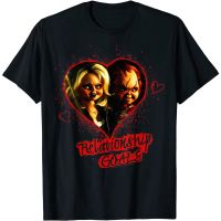 2023 NEW Child S Play Chucky And Tiffany Relationship Goals T-Shirt