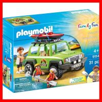 สินค้าขายดี!!! Playmobil 9154 Promotional Off-Road SUV Figure เพลย์โมบิล เซ็ตโปรโมชั่น รถครอบครัว SUV พร้อมเรือแคนู #ของเล่น โมเดล ทะเล ของเล่น ของขวัญ ของสะสม รถ หุ่นยนต์ ตุ๊กตา สวนน้ำ สระน้ำ ฟิกเกอร์ Model