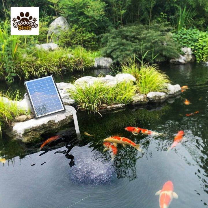 solar water pump for fish pond 10V 6W Low Noise Air Pump For Outdoor