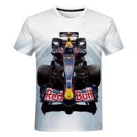 F1 Racing Car 2023 Summer Short Sleeve T-shirt Men Women 3D Print Custom Loose T-shirt Kids Simple Leisure Clothes Tees Cool