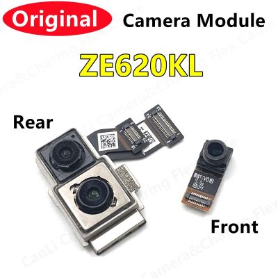 กล้องหน้าหลังแบบออริจินอลสำหรับ ZE620KL Asus Zenfone 5เป็นเกม /Zenfone โมดูลกล้อง ZS620KL ชิ้นงอสำหรับเปลี่ยน
