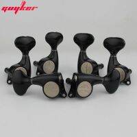 Guyker 3R3L Guitar Machine Heads 1:21 Sealed Tuning Key Pegs Tuners Set Replacement for ST TL SG Style Electric Guitars Black