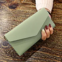 Womens long large-capacity clutch bag multi-function zipper fashion mobile phone purse 06