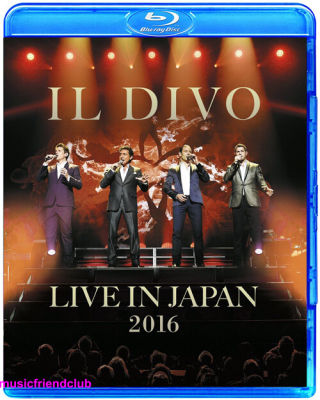 Bel canto actor Il Divo live in Japan 2016 Japan wudaoguan live (Blu ray 25g)