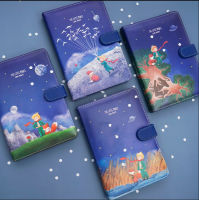 My Little Prince Blue Buckle Diary Journal Travel Diy Notebook School Kids Gift Item Colored Inside Pages