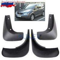 รถ Mud Flaps สำหรับ VW Touran Caddy 2004-2010 Mudflaps ด้านหน้าด้านหลัง Splash Guards Mud Flap Mudguards Fender 2009 2008 2007 2006 2005