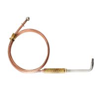 2023 Elbow 670mm Gas Stove Thermocouple Heater Part Universal Fireplace Replacement Kit Digital Temperature Controller