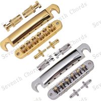 WK-A Set LP Electric Guitar Roller Saddle Tune-O-Matic Bridge &amp; Tailpiece - Small Studs &amp; Anchor - Guitar Part