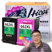 Hicor ผลิตใหม่ตลับหมึกสีดำ662XL สำหรับ Hp 662 CZ106AL CZ105AL ชุดคำสั่งผสมสำหรับ Deskjet 2545 2546 2645 2646 3515