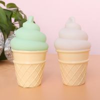 ♨۞ LED Night Light Novelty Ice Cream Cone In Lamp Fashion LED Night Light For Kids Children Table From Table Lights For Room