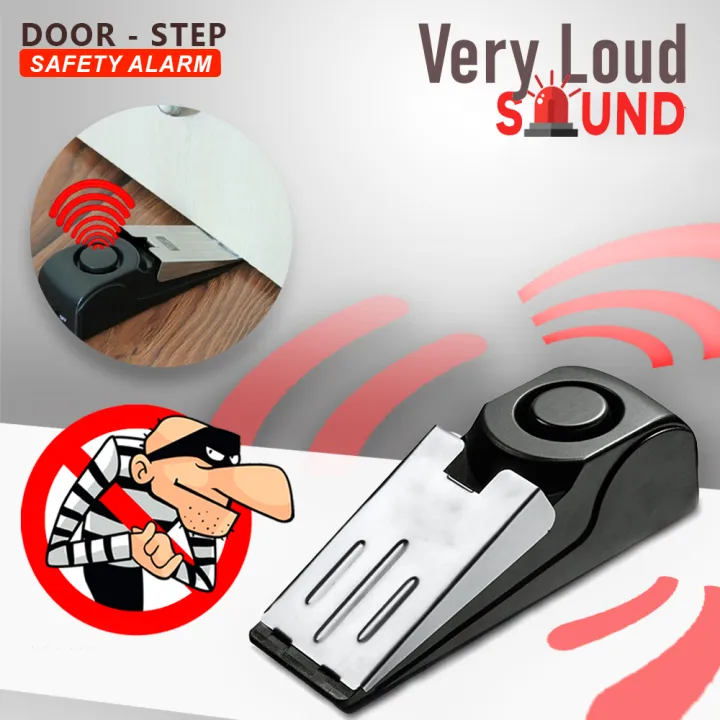 Wireless Door Step Safety Alarm Door Stopper doorstop Safety Tools for