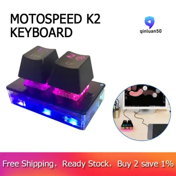 K2 Motospeed profissional OSU Gaming teclado, Mini teclado, Hot