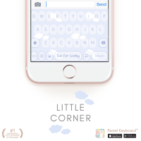 Little Corner Keyboard Theme⎮(E-Voucher) for Pastel Keyboard App