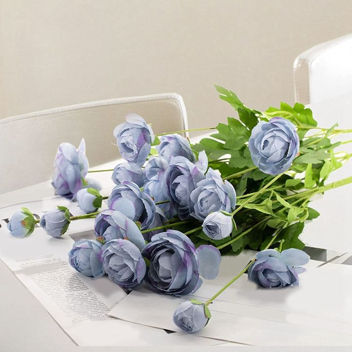 artificial-silk-flowers-persian-buttercup-asian-ranunculus-celery-flower-5-pcs-for-flower-arrangement-home-decor-blue