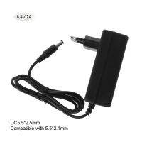 เครื่องชาร์จแบตเตอรี่8.4V DC 2A ลิเธียมอัจฉริยะ Li-On Power Adapter EU US Plug Transformer Full Stop โดยอัตโนมัติ