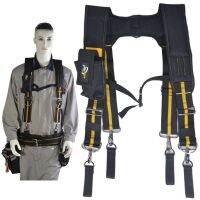 H Type Tool Belt Braces Suspenders Engineering Tools Can Hang Belt Bag Lighten Waist Weight Safety Multi-Function Tooling Strap