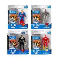 Dc 4" Figure Asst. ของเล่น ฟิกเกอร์ ของเล่นสะสม ขนาด 4 นิ้ว แบบสุ่ม สามารถขยับข้อต่อได้ถึง 11 จุด พร้อมอุปกรณ์การเล่น