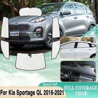 ที่บังแดด2021 2018 2019 2020เต็มรูปแบบสำหรับ2016 Kia Sportage QL 2017หน้าต่างอุปกรณ์ตกแต่งรถยนต์