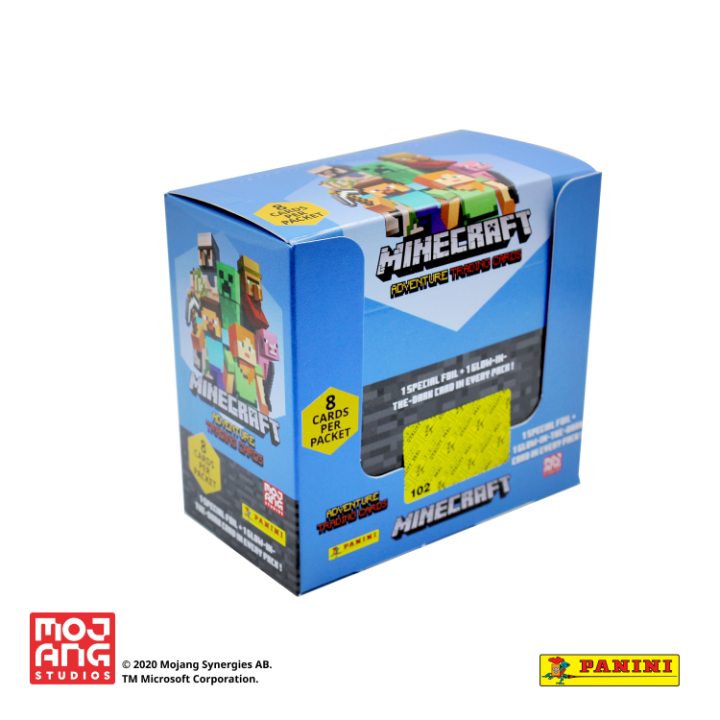 Panini Minecraft Adventure Trading Cards Box (36 packets) Lazada PH