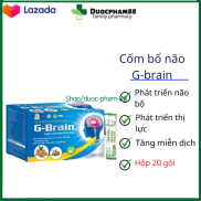 Cốm bổ não dinh dưỡng G-brain nobel kids palatinum DHA giúp phát triển não