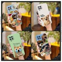 Skin feel silicone cute Phone Case For Samsung Galaxy M32 India/SM-M325F Simplicity Lens package Cartoon Anti-fall