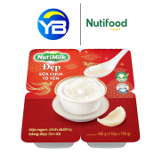 NutiMilk Đẹp - Lốc 4 Hộp Sữa chua Tổ Yến L4.SCTYYB - Thương Hiệu NUTIFOOD