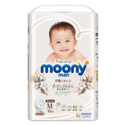 Moony Natural Bỉm, Tã Dán, Quần Đủ Size S58, M46, L38, Xl36 Hàng Moony