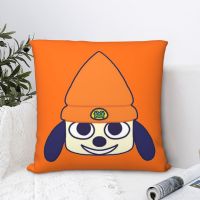 [HOT SHXLLOWWQWH 522] Parappa The Rapper เกมตัวละครสแควร์ปลอกหมอนปลอกหมอนอิงสร้างสรรค์ตกแต่งบ้านโพลีเอสเตอร์ปลอกหมอนเตียงนอร์ดิก