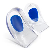 ❅ஐ▽ 1 Pair gel insole silicone Men Women heel Cushion insoles soles relieve foot pain Spur Support Shoe pad High Heel Inserts