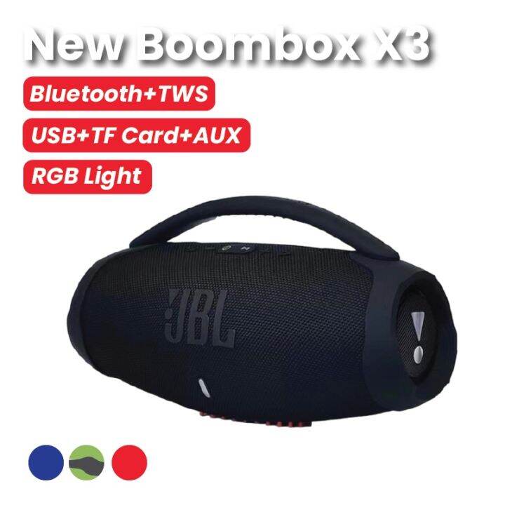 NEW Boombox 3 Bold Sound Wireless Bluetooth Speaker Strong Bass Clear