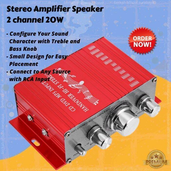 Stereo Amplifier, Stereo Power Amplifier, Hi-Fi Stereo Amplifier