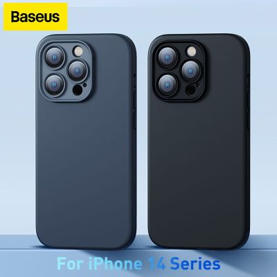 [สินค้าใหม่ในสต็อก] Baseus ซิลิกาเจลกรณีแม่เหล็กสำหรับ iPhone 14 Pro Max 2022ใหม่ปกโทรศัพท์สำหรับ iPhone 14บวกโทรศัพท์กรณีแม่เหล็กปกหลัง