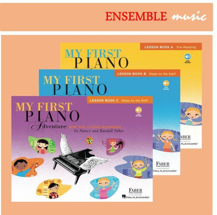 My First Piano Adventure Lesson Book A, Lesson Book B, Lesson Book C ...