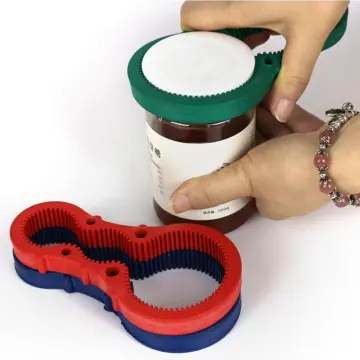 1pc Multifunctional Bottle Opener, Easy Grip Screw Cap Opening