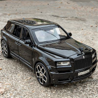 1:32 Rolls Royce SUV Cullinan ล้อแม็กรถยนต์รุ่น D Iecasts โลหะรถของเล่นรุ่นจำลองเสียงและแสงคอลเลกชันของขวัญเด็ก