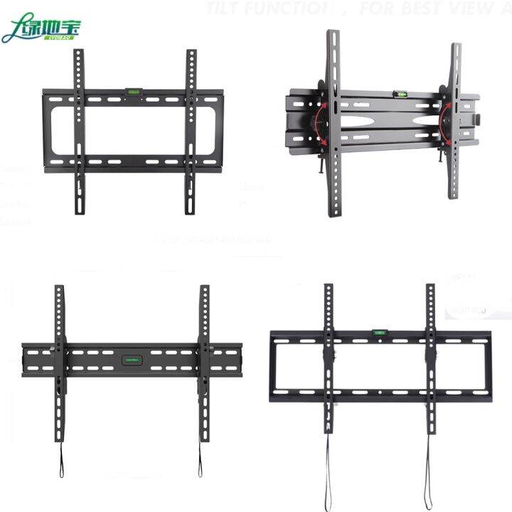 LVDIBAO Universal TV Wall Mount Fixed Bracket For 26''55'' Flat Screen Load Up To 50 kg Monitor