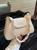 ✹☈  Underarm bag womens large capacity 2023 new summer all-match one-shoulder Messenger bag texture explosive rhombus small square bag